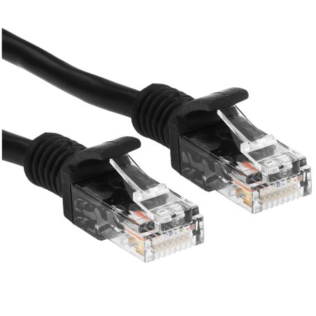 Патч-корд медный UTP Cablexpert PP10-3M/BK кат.5e, 3м, литой, многожильный, черный