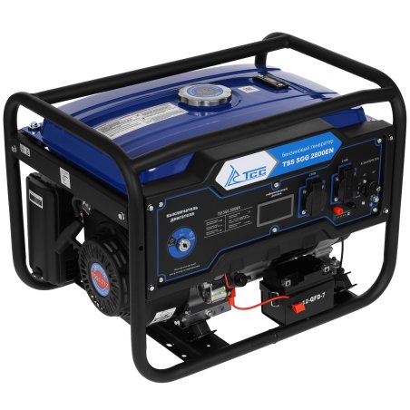 Электрогенератор бензиновый TSS SGG 2800EN, 3 кВт, 66 дБ, 50 кг