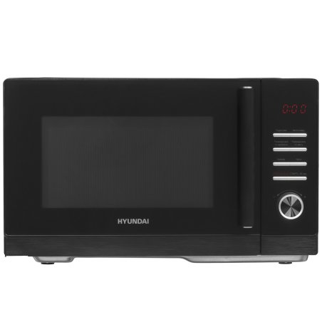 Микроволновая печь Hyundai HYM-D3012 черный 25л 800Вт кнопки, поворотный механизм