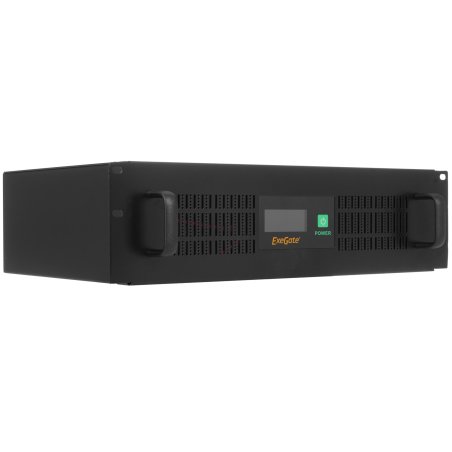 Источник бесперебойного питания ExeGate ServerRM UNL-1500.LCD.AVR.С13.RJ.USB.3U 1500VA/900W, LCD, AVR, 4*C13, RJ45/11, USB, 3U