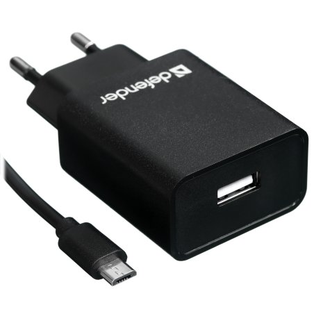 Сетевой адаптер Defender 1xUSB,5V/2.1А, кабель micro-USB (UPC-11)