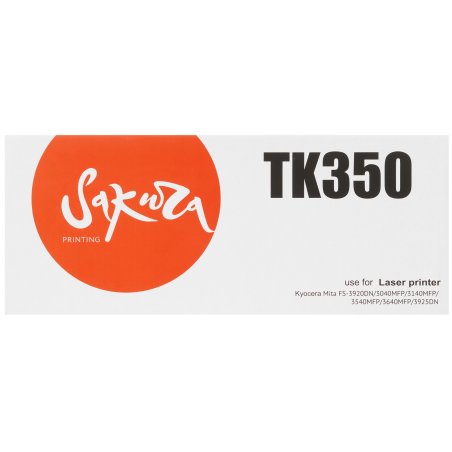 Картридж лазерный Sakura TK350/351/352/354 для Kyocera Mita FS-3920DN/3040MFP/3140MFP/3540MFP/3640MFP/3925DN, черный, 15000 к.