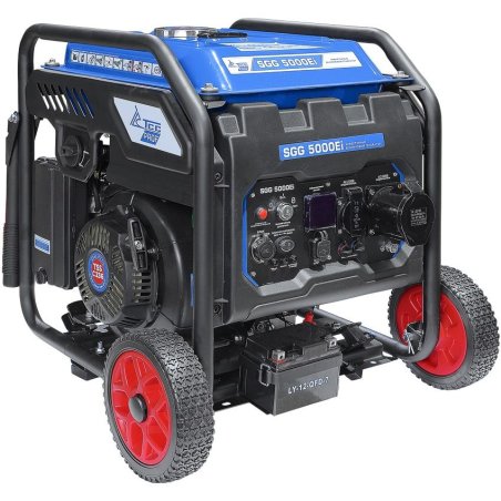 Электрогенератор бензиновый инверторный ТСС SGG 5000Ei, 5.5 кВт, 78 дБ, 35 кг