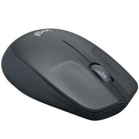 Мышь беспроводная Logitech M190 черный, 1000 dpi, радиоканал, USB, кнопки - 3