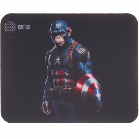 Коврик для мыши Cactus Captain America 250x200x3мм (CS-MP-D08S)