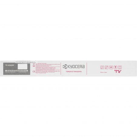 Картридж лазерный Kyocera TK-8360M (для Азии TASKalfa 2554ci, 1102YP3AXV) пурпурный (magenta) ,ресурс 12 000 стр.