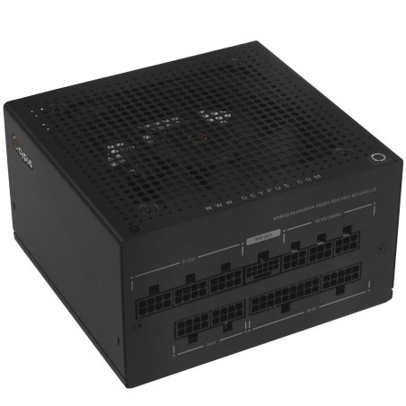 Блок питания 850W Ocypus Iota P850 (ATX, 80 PLUS Gold, APFC, 20+4 pin, 120мм fan, PCI-E 6+2Px3, 8xSATA) (Iota-P850-G1FFBK024X-EU)