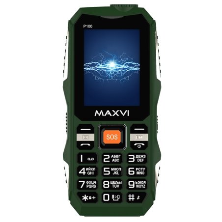 Мобильный телефон Maxvi P101 зеленый