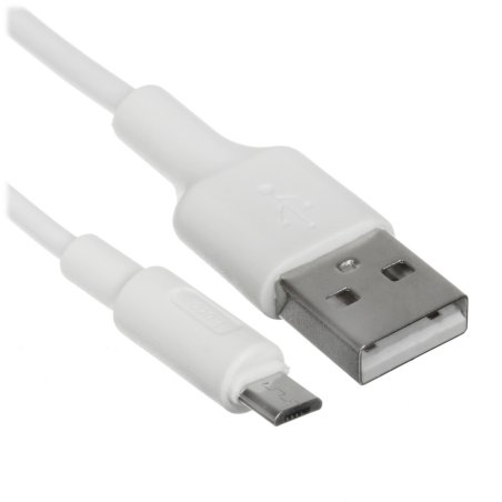 Кабель HOCO USB X21 Silicone, USB - Type-C, 2А, 1 м, белый