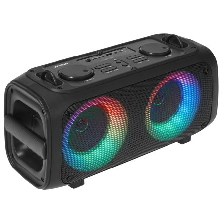Портативная колонка Hyundai H-PS1030 черный/черный 40 Вт 2.0 BT 10м 3600mAh