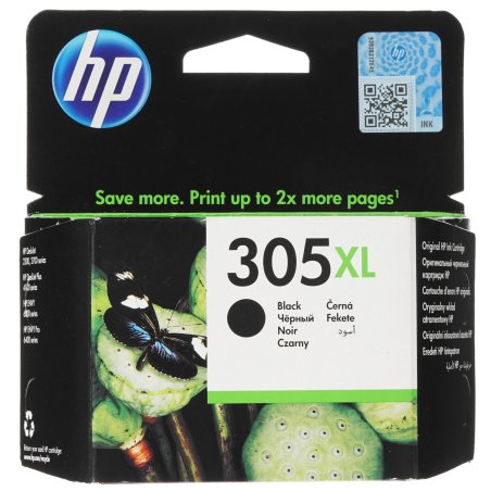 Картридж струйный HP 305XL 3YM62AE черный (240 стр.) для HP DeskJet 2320/2710/2720