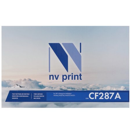 Тонер Картридж NVPrint NV-CF287A для HP LJ M506dn/M506x/M527dn/M527f/M527c (9000k) (аналог CF287A)