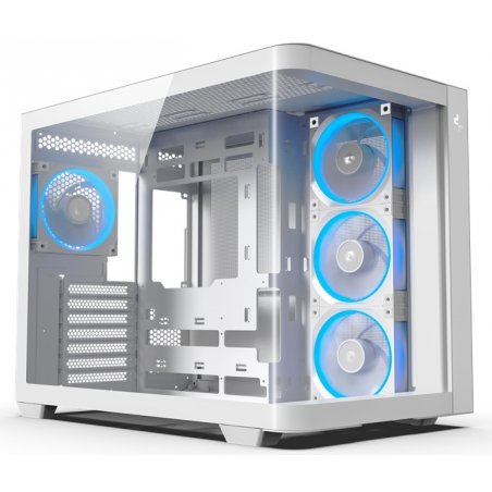 Корпус DeepCool CG530U 4F White, Midi-Tower, белый, 4 x 120 мм