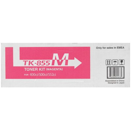 Картридж лазерный Kyocera-Mita TK-855M пурпурный для TASKalfa 400ci/500ci/552ci, (18 000 стр.)