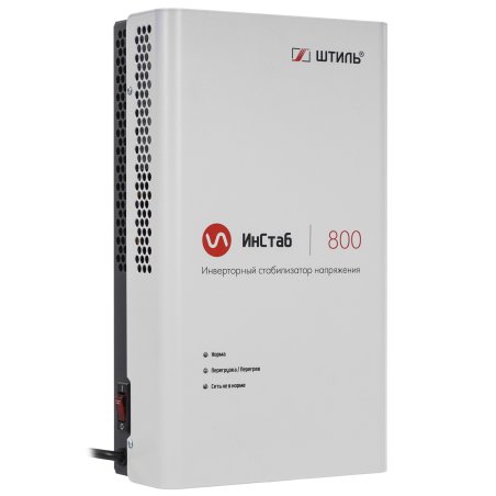 Стабилизатор напряжения Штиль ИнСтаб IS800 600Вт 800ВА белый