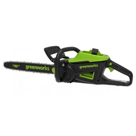 Цепная пила аккумуляторная GreenWorks D60CS25k4, 60V, 40 см, бесщеточная, 2500 Вт, с 1хАКБ 4 Ач. и ЗУ
