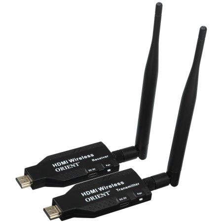 Беспроводной удлинитель HDMI до 50 м, ORIENT VE056, WiFi HDMI Extender (Tx+Rx), HDMI 1.3, 1080p@60Hz, HDCP1.2, питание от USB (31371)