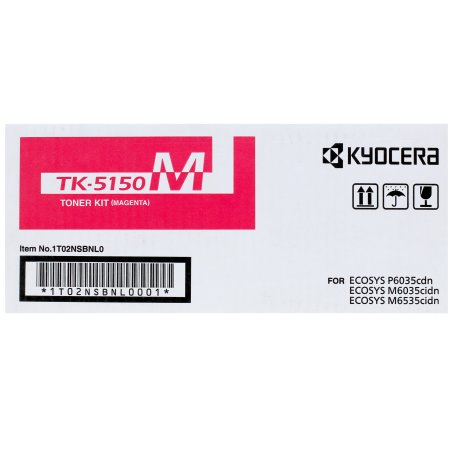 Картридж лазерный Kyocera TK-5150M (1T02NSBNL00) пурпурный для P6035cdn/M6035cidn/M6535cidn 10000 стр.