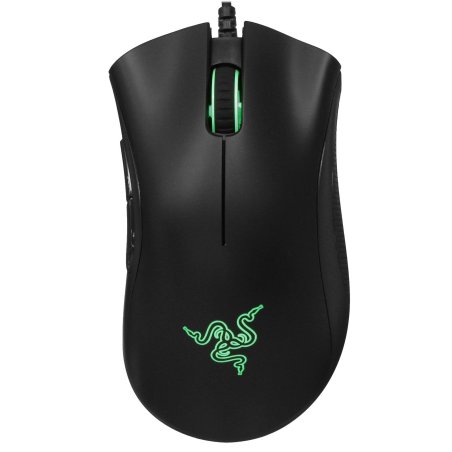 Мышь проводная Razer DeathAdder Essential черный, 6400 dpi, USB, кнопки - 5