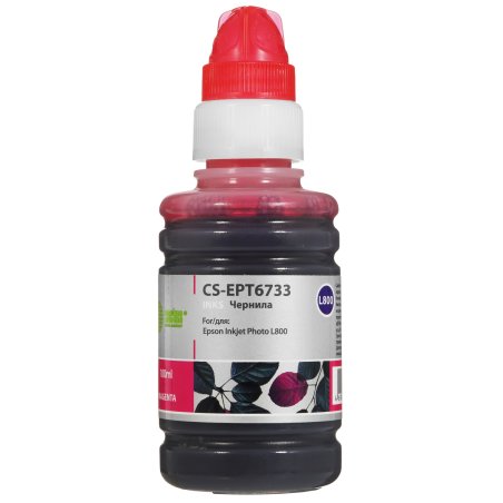 Чернила Cactus CS-EPT6733 пурпурный (100мл) Epson L800
