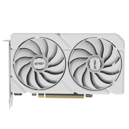 Видеокарта Asus DUAL-RX9060XT-16G-WHITE белый