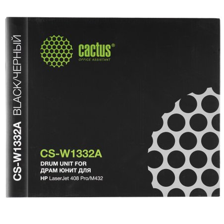 Блок фотобарабана Cactus CS-W1332A ч/б:30000стр. для LaserJet 408 Pro/M432 HP