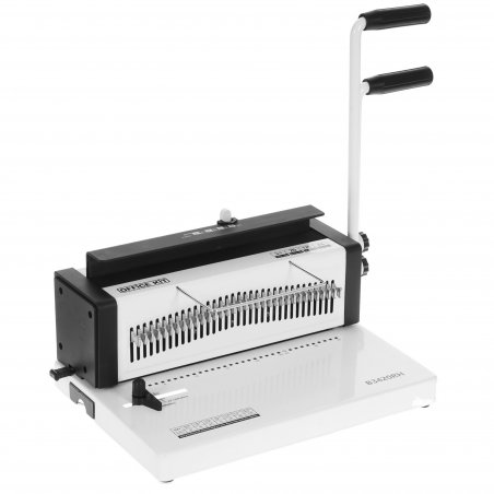 Переплетчик Office Kit B3420RH A4/перф.20л.сшив/макс.120л./метал.пруж. (4.8-14.3мм)