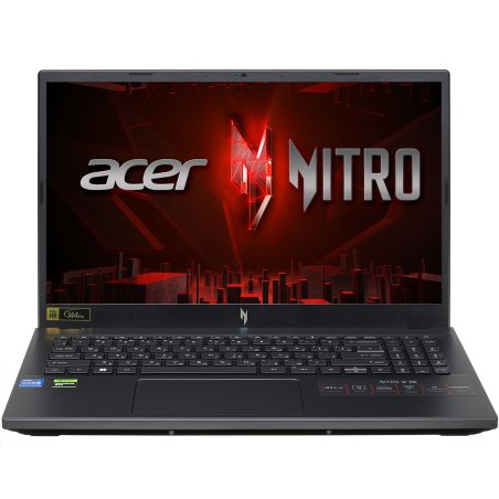 Ноутбук Acer Nitro V 15 ANV15-51-5637 Core i5 13420H 16Gb SSD 1Tb NVIDIA GeForce RTX 4050 6Gb 15.6" IPS FHD (1920x1080) noOS черный WiFi BT Cam (NH.QN8CD.005)