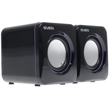 Акустическая система Sven 315 2.0 черный 5Вт