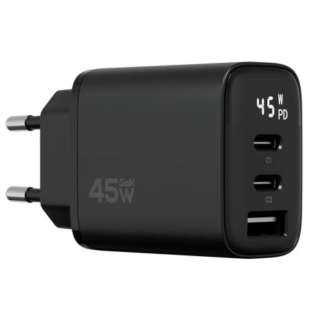 Сетевое зарядное устройство Magssory ACH008 45W 3.25A (PD3.0+PPS+QC4+AFC+FCP+SCP) универсальное черный