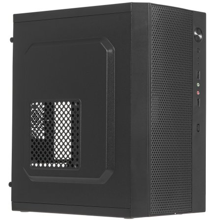 Компьютерный корпус Accord ENTRY ACC-242B черный без БП mATX 2xUSB 2.0 audio