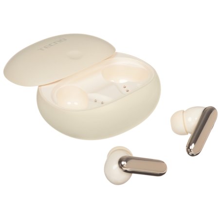 Наушники беспроводные TECNO True 1 TU01 Air Creamy белый