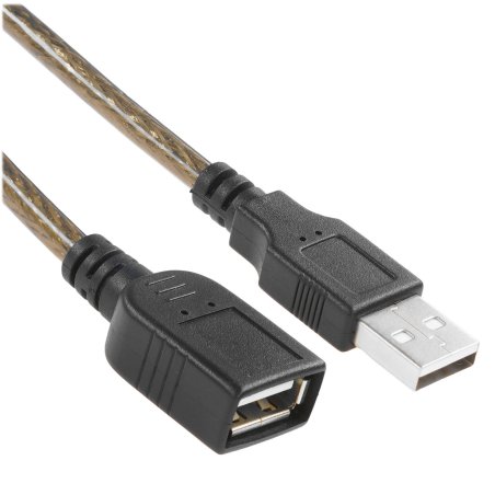 Кабель AM/BM USB2.0 3м Telecom USB 2.0 A-->B 3.0m, белый/серый, TC6900-3.0M