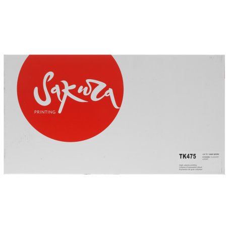 Картридж Sakura TK475 для Kyocera Mita FS-6025MFP, FS-6025MFP/B, FS-6030MFP, FS-6525MFP, FS-6530MFP, черный, 20000 к.
