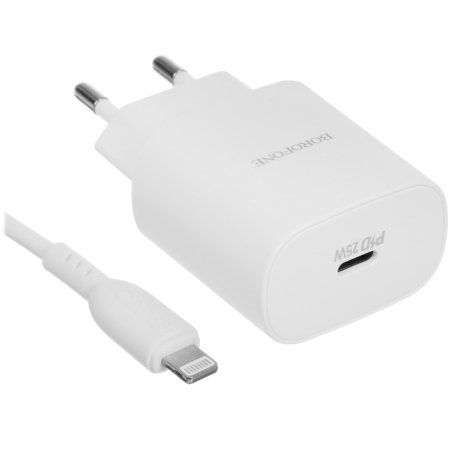 Сетевое зарядное устройство BOROFONE (6941991112263) BA82Aia белый