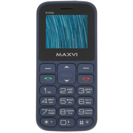 Мобильный телефон Maxvi B100i синий