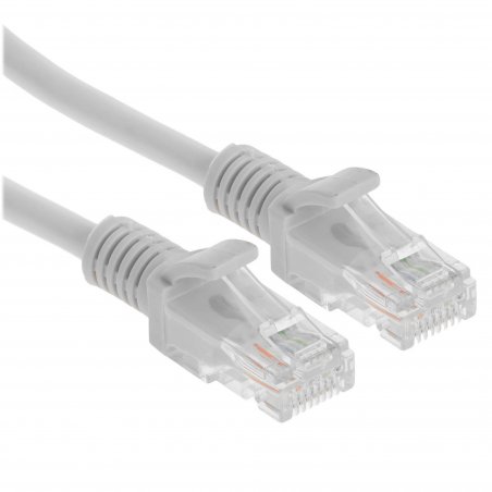 Патч-корд медный UTP Cablexpert PP10-10M cat.5, 10м, литой, многожильный, серый