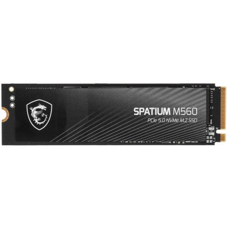 Накопитель SSD MSI M.2 2280 2Tb SPATIUM M560 Client SSD S78-440Q940-P83, PCIe Gen4x4 with NVMe, 3D TLC, R/ W 4900/ 4400
