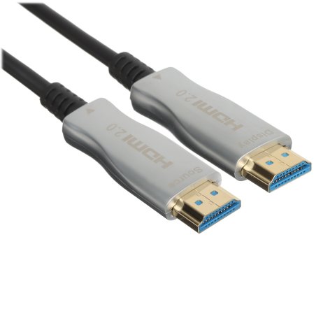 Активный оптический кабель VCOM TCG2020-40M HDMI 19M/M,ver. 2.0, 4K@60 Hz 40m VCOM TCG2020-40M