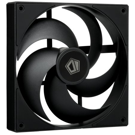 Вентилятор для корпуса ID-Cooling AS-140-K черный, 140 мм, 1800 об/мин, 24.9 дБ, 4 pin