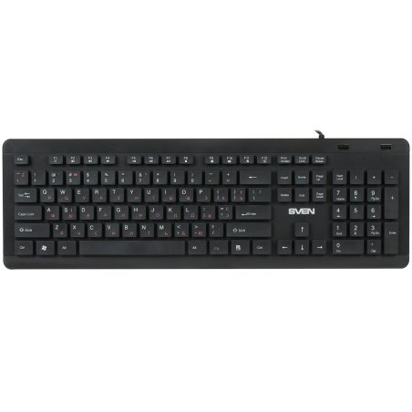 Клавиатура проводная SVEN KB-S300 белая
