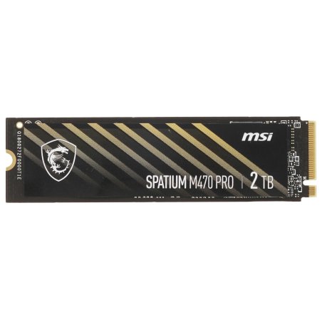 Накопитель SSD MSI M.2 2280 1Tb SPATIUM M470 PRO Client SSD S78-440L0J0-P83, PCIe Gen4x4 with NVMe