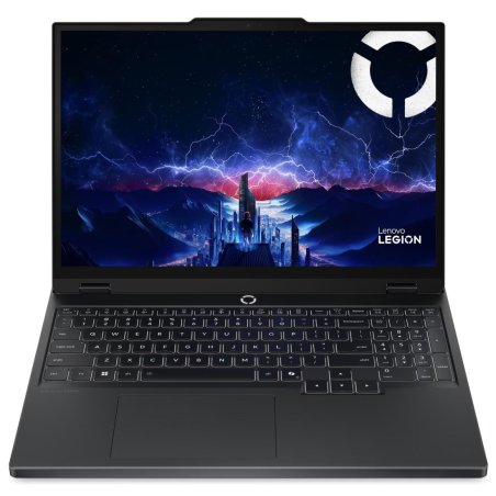 Ноутбук Lenovo Legion 5 15IRX10 Core Ultra 7 255HX 16Gb SSD512Gb NVIDIA GeForce RTX5060 8Gb 15.1" OLED WQXGA (2560x1600) без ОС черный WiFi BT Cam (83F0000GRK)