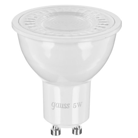 Лампа светодиодная Gauss Led MR16 GU10-dim 5Вт 3000К диммируемая