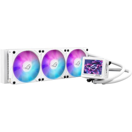 Жидкостная система охлаждения ASUS ROG RYUJIN III 360 ARGb EXTREME WHT 90RC0132-M0EAY0 белый 120мм алюминий+медь 2800rpm 36db 4-pin 305W