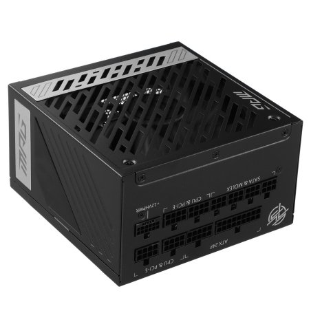 Блок питания MSI MPG A850G PCIE5 Retail, 850Вт, 80 PLUS Gold, 135мм, модульный, черный