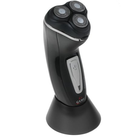Электробритва GA.MA GSH860 (GM0601)Система Double Track – двойные кольца лезвий для гладкого бритья, Головка с тремя плавающими лезвиями, Точное и аккуратное бритье, База для зарядки, До 50 минут непрерывной работы, Время зарядки 8 часов, Выдвижной тримме