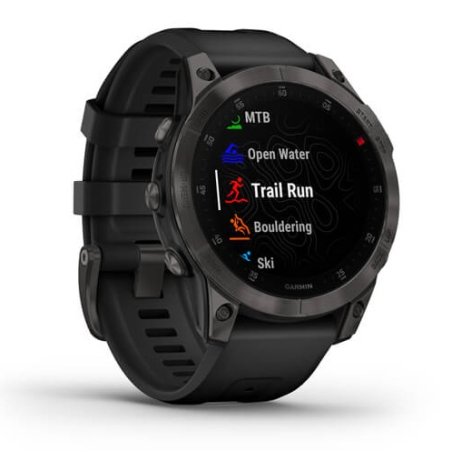 Смарт-часы Garmin Epix Gen 2 Sapphire 33.02мм 1.3" AMOLED корп.черный рем.черный (010-02582-11)