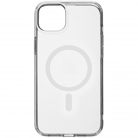 Чехол (клип-кейс) uBear для Apple iPhone 15 Plus Real Mag Case with MagSafe прозрачный (CS254TT67RL-I23M)