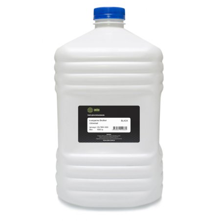 Тонер Cactus CS-TbR-1000 черный (флакон 1000гр) Universal toner для Brother